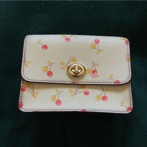 Coach Purse - Cherry Printed